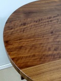 Black Walnut Hall Table top grain