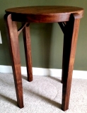 Rosewood End Table -- solid Caribbean rosewood