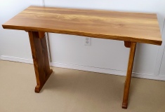 Red Elm Desk/Table - front view